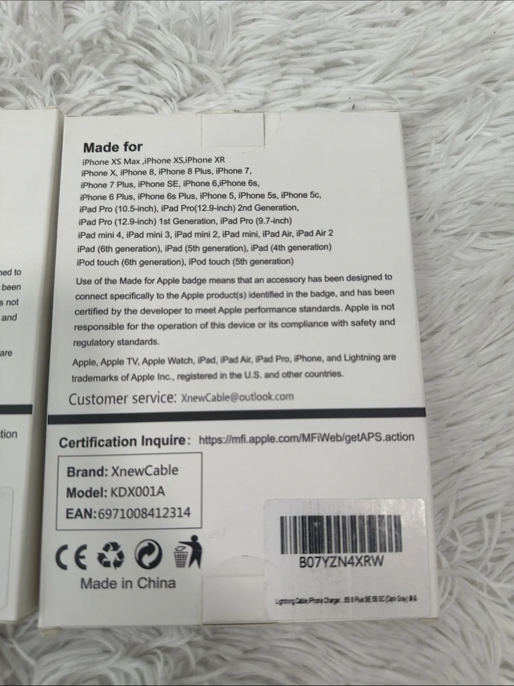 🦊 NEW! Bundie if 2 Xnew Lighting Cables for iPhone iPad iPod 4pack (8 total)